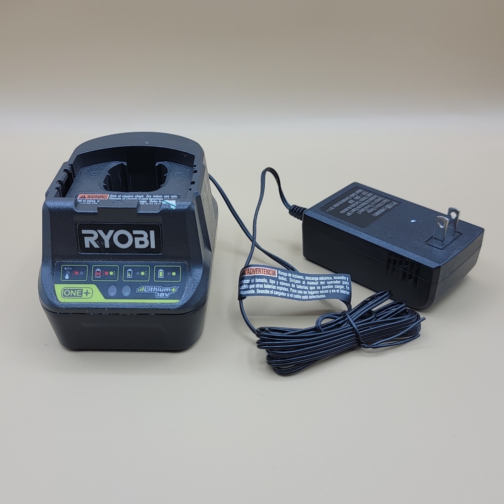 Ryobi P118B One+ 18V 18 Volt Lithium Ion Battery Charger Black New Open Box Th